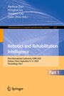 Cover: Robotics and Rehabilitation Intelligence - Springer