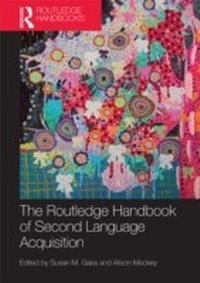 Abbildung von: The Routledge Handbook of Second Language Acquisition - Routledge