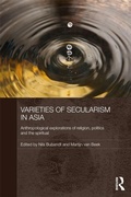 Cover: Varieties of Secularism in Asia - Routledge