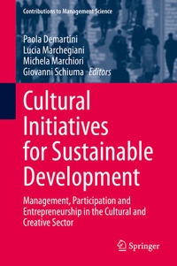Enlarge image Cover: Cultural Initiatives for Sustainable Development - Springer