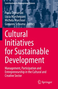 Enlarge image Cover: Cultural Initiatives for Sustainable Development - Springer