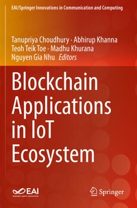 Enlarge image Cover: Blockchain Applications in IoT Ecosystem - Springer