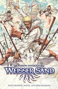 Cover: Brandon Sandersons Wei&szlig;er Sand - Eine Graphic Novel aus dem Kosmeer - Panini Verlags GmbH
