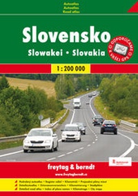 Abbildung von: Slowakei (Autoatlas 1:200.000, A5) - SHOCart