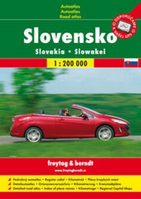 Abbildung von: Slowakei (Autoatlas 1:200.000, A4) - SHOCart