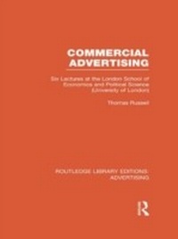 Enlarge image Cover: Commercial Advertising (RLE Advertising) - Routledge