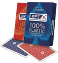 Cover: Fournier 100 Plastic European Poker Tour EPT (ROT & BLAU) - Cartamundi Deutschland GmbH