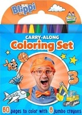 Cover: Blippi: Carry-Along Coloring Set - Reader's Digest Association