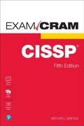 Cover: CISSP Exam Cram - Pearson It Certification