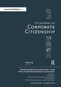 Abbildung von: Storytelling: Beyond the Academic Article - Using Fiction, Art and Literary Techniques to Communicate - Routledge