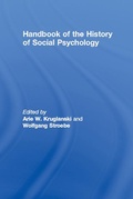 Cover: Handbook of the History of Social Psychology - Psychology Press Ltd
