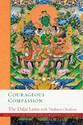 Cover: Courageous Compassion - Wisdom Publications,U.S.