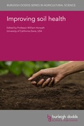 Cover: Improving soil health - Burleigh Dodds Science Publishing