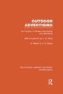 Cover: Outdoor Advertising (RLE Advertising) - Routledge