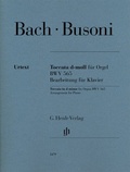 Cover: Ferruccio Busoni - Toccata d-moll f&uuml;r Orgel BWV 565 - Henle, G&uuml;nter