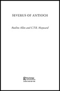 Cover: Severus of Antioch - Routledge