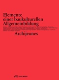 Cover: Elemente einer baukulturellen Allgemeinbildung - Park Books