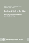 Cover: Erotik und Ethik in der Bibel - Evangelische Verlagsanstalt