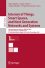 Cover: Internet of Things, Smart Spaces, and Next Generation Networks and Systems - Springer