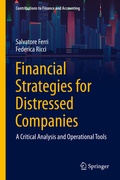 Cover: Financial Strategies for Distressed Companies - Springer