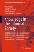 Cover: Knowledge in the Information Society - Springer