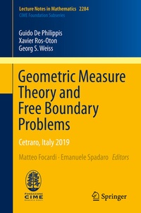 Enlarge image Cover: Geometric Measure Theory and Free Boundary Problems - Springer