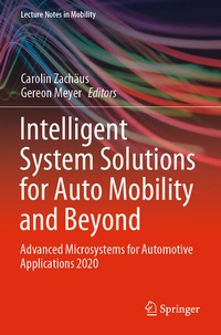 Abbildung von: Intelligent System Solutions for Auto Mobility and Beyond - Springer