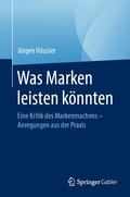 Cover: Was Marken leisten k&ouml;nnten - Springer Gabler
