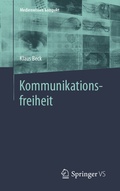 Cover: Kommunikationsfreiheit - Springer VS