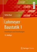 Cover: Lohmeyer Baustatik 1 - Springer Vieweg