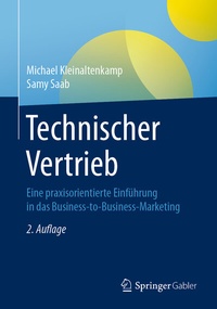 Abbildung von: Technischer Vertrieb - Springer Gabler