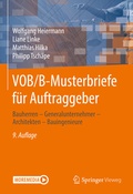 Abbildung von: VOB/B-Musterbriefe für Auftraggeber - Springer Vieweg