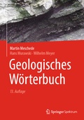 Cover: Geologisches W&ouml;rterbuch - Springer Spektrum