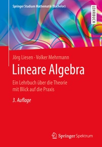 Abbildung von: Lineare Algebra - Springer Spektrum