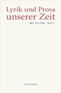 Cover: Lyrik und Prosa unserer Zeit - Fischer, Karin