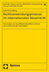 Abbildung von: Rechtsanwendungsprozesse im internationalen Steuerrecht - Nomos