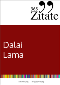 Abbildung von: 365 Zitate des Dalai Lama - Studienscheiss