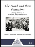 Cover: The Dead and their Possessions - Routledge