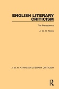 Cover: English Literary Criticism - Routledge