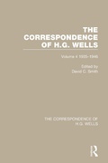 Cover: The Correspondence of H.G. Wells - Routledge