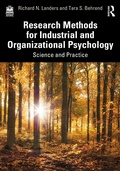 Cover: Research Methods for Industrial and Organizational Psychology - Routledge
