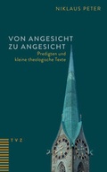 Cover: Von Angesicht zu Angesicht - Theologischer Verlag Z&uuml;rich