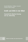 Cover: Erotik und Ethik in der Bibel - Evangelische Verlagsanstalt