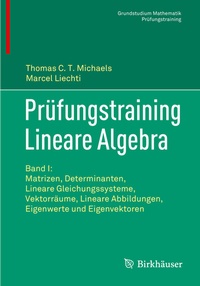 Abbildung von: Prüfungstraining Lineare Algebra - Birkhäuser