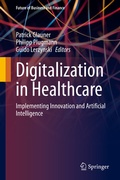 Cover: Digitalization in Healthcare - Springer