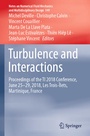 Cover: Turbulence and Interactions - Springer