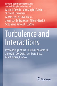 Enlarge image Cover: Turbulence and Interactions - Springer