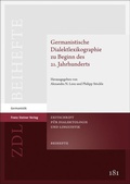 Cover: Germanistische Dialektlexikographie zu Beginn des 21. Jahrhunderts - Franz Steiner Verlag