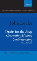 Cover: John Locke: Drafts for the Essay Concerning Human Understanding - Oxford University Press