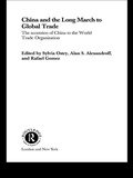 Cover: China and the Long March to Global Trade - Routledge
